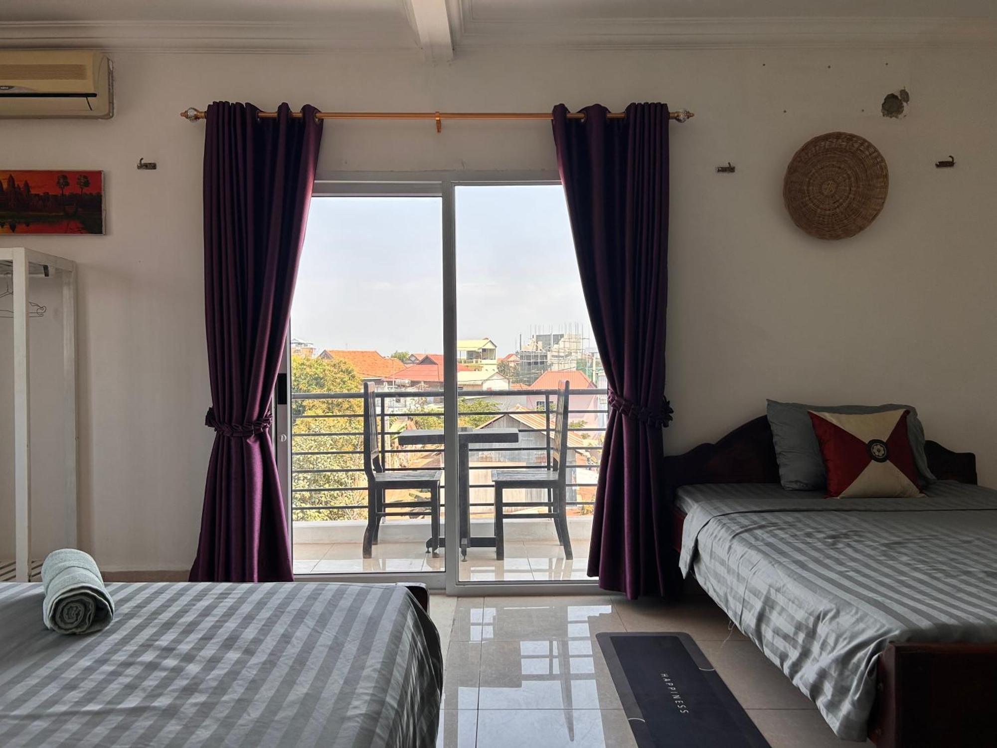 Bed&Bedzzz Vandrehjem Siem Reap Eksteriør billede